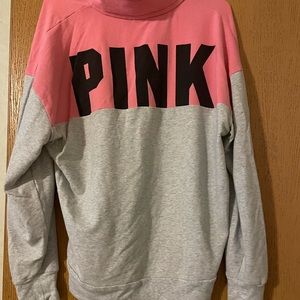 Gently used PINK half zip